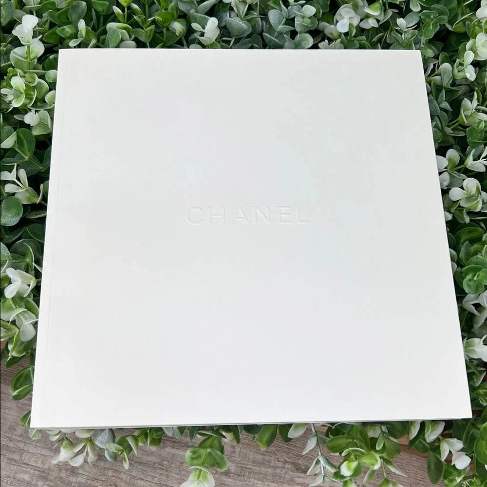 CHANEL Large White Coffee Table Book